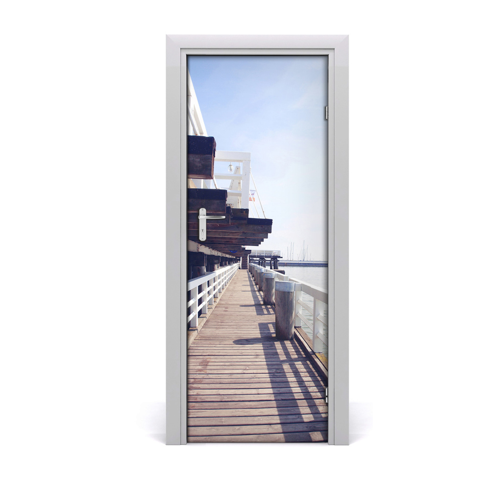 Autocolant pentru uși dig Sopot