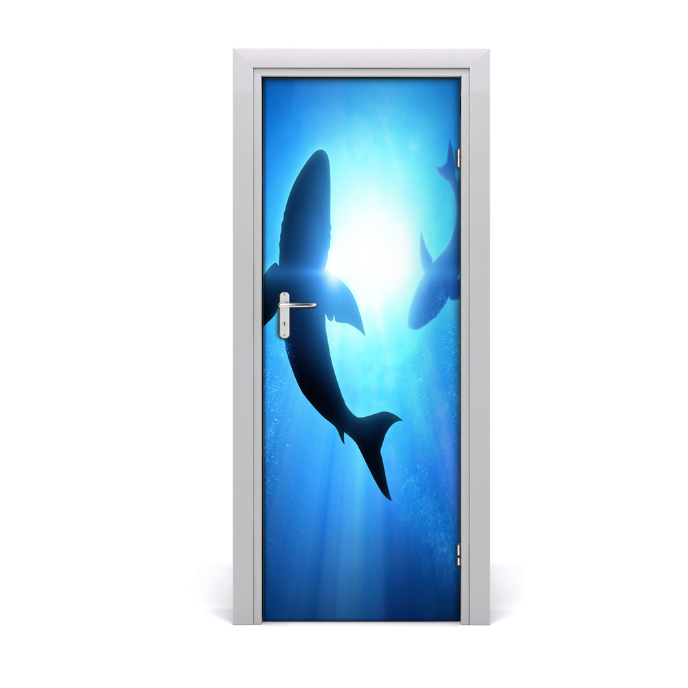 Autocolant pentru uși Rechini