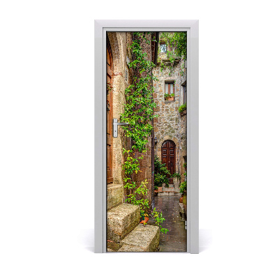 Autocolant de uși Străzi fermecătoare