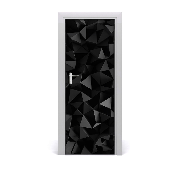 Autocolant de uşă Abstracție 3D