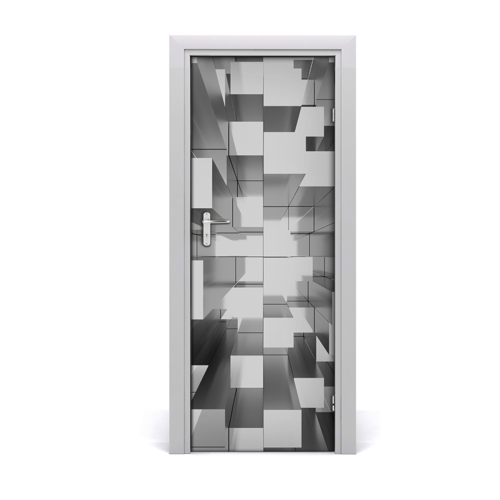 Autocolant de uși fundal abstract