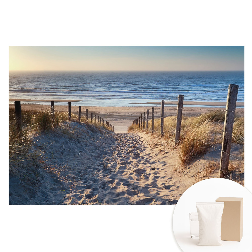 Tapet foto mare pentru perete Calea prin dune spre mare