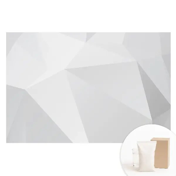 Tapet foto din material nețesut cu forme geometrice gri