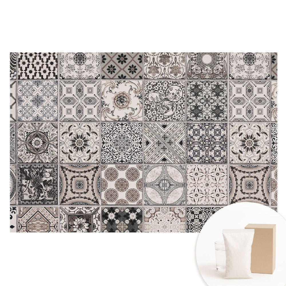 Tapet foto mare pentru perete Plăci cu modele clasice