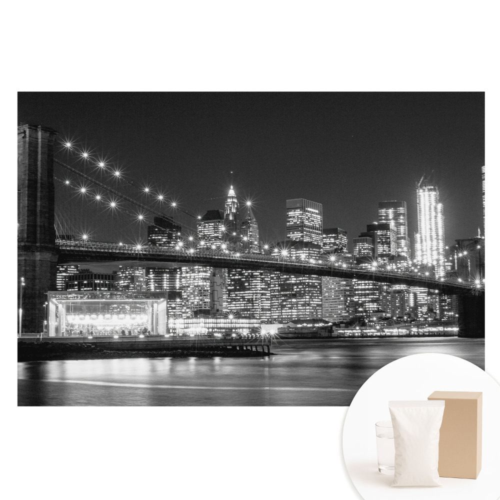 Tapet nețesut Orașul noaptea, o panoramă uimitoare