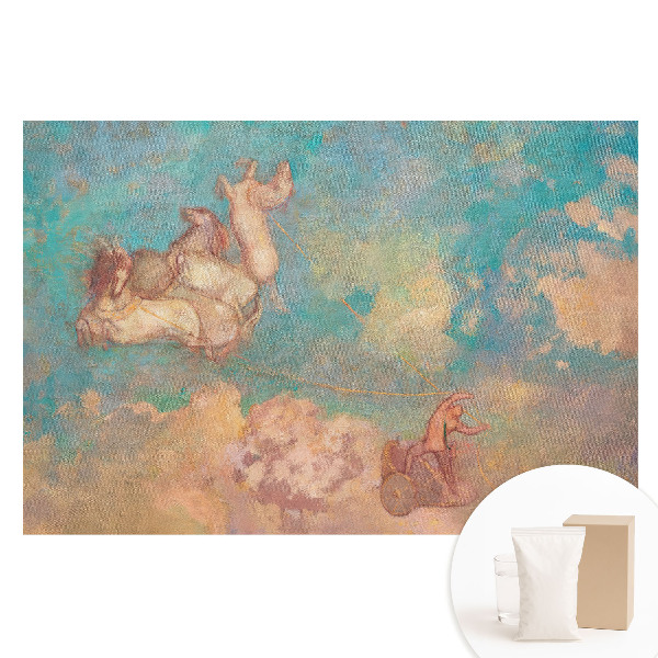 Tapet foto pe material nețesut Cai luxoși pe fundalul norilor