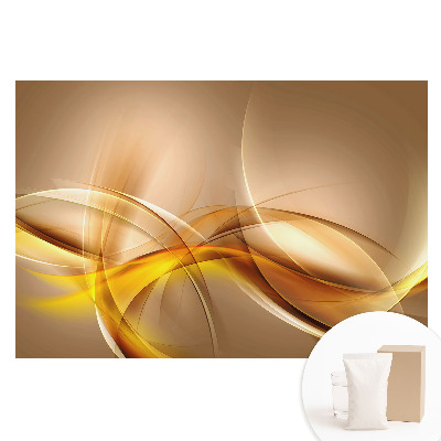 Tapet fotografic pe material nețesut Curbele delicate ale unui model abstract