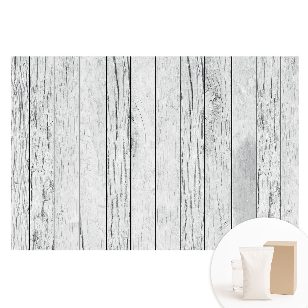 Tapet nețesut Scânduri rustice din lemn