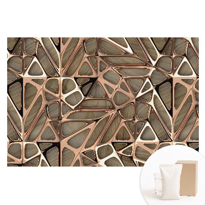 Fototapet cu imprimeu pe material nețesut Eleganța organică a lemnului