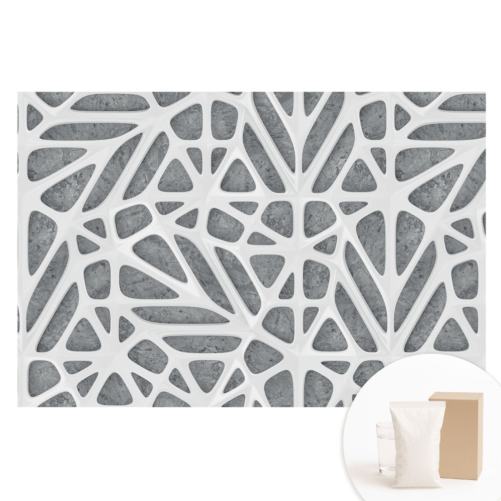 Tapet fotografic pe material nețesut Model geometric modern, combinație atractivă