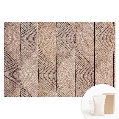 Tapet foto pe material nețesut Linii geometrice valuri natură