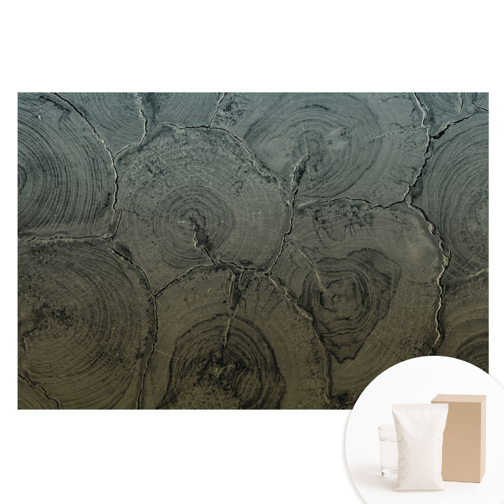 Tapet foto mare pentru perete Model clasic cu fibre de lemn gri