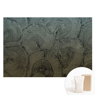 Tapet foto mare pentru perete Model clasic cu fibre de lemn gri