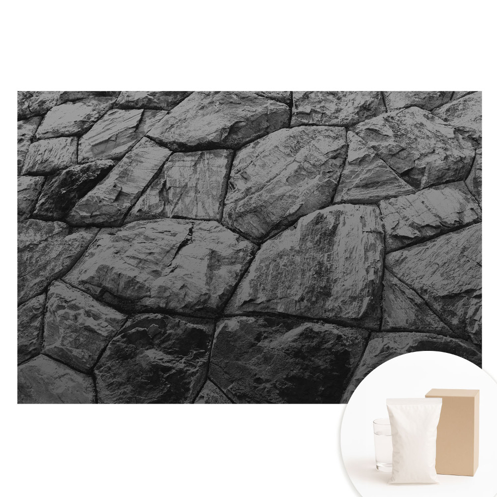 Tapet nețesut Compoziție naturală a structurii pietrei