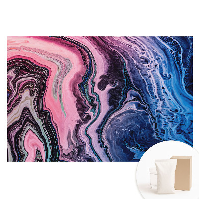 Tapet nețesut cu design abstract în culori energice