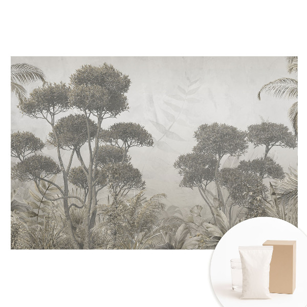 Tapet nețesut Armonie rustică a naturii, pădure exotică