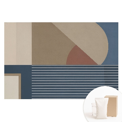 Tapet nețesut Minimalism geometric cu o notă de eleganță