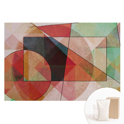 Tapet fotografic nețesut Forme geometrice colorate care inspiră