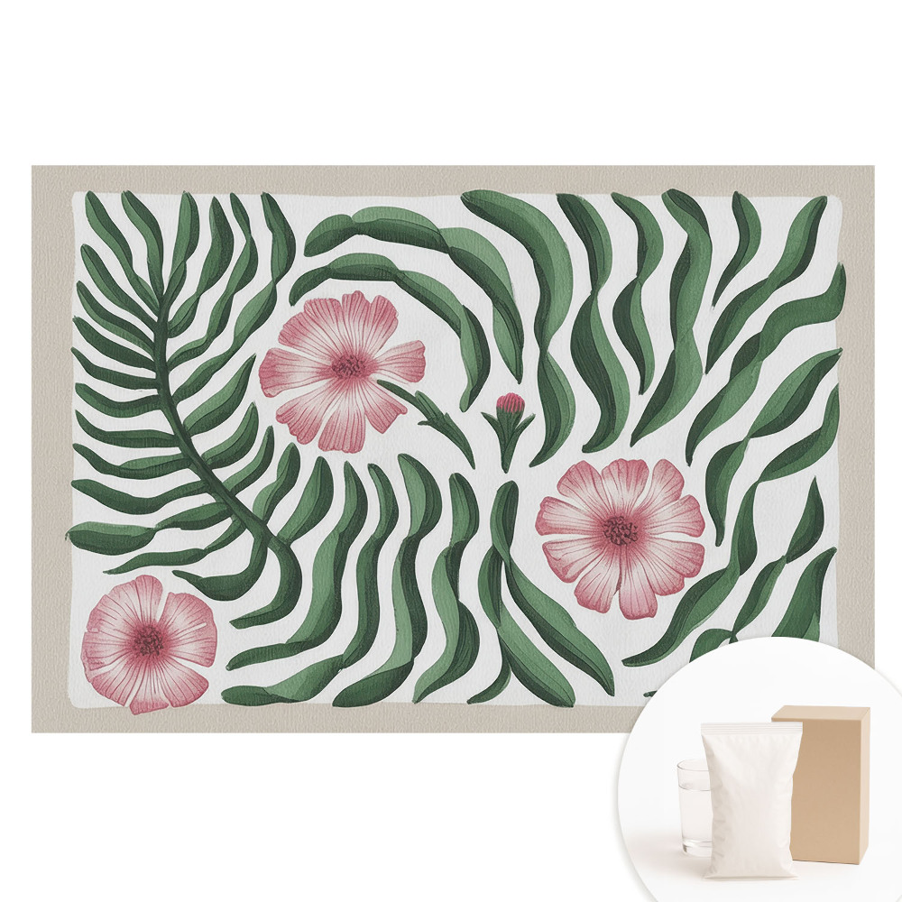 Tapet foto pe material nețesut Simetrie vegetală eleganță natură