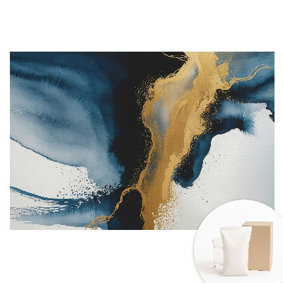 Tapet nețesut Un flux abstract de culori și contraste