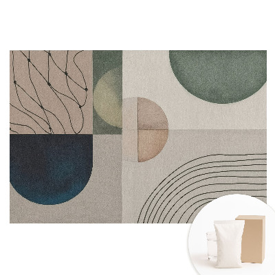Tapet fotografic nețesut Abstracție geometrică modernă