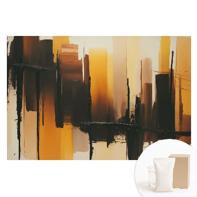 Tapet nețesut cu model abstract cu dungi verticale