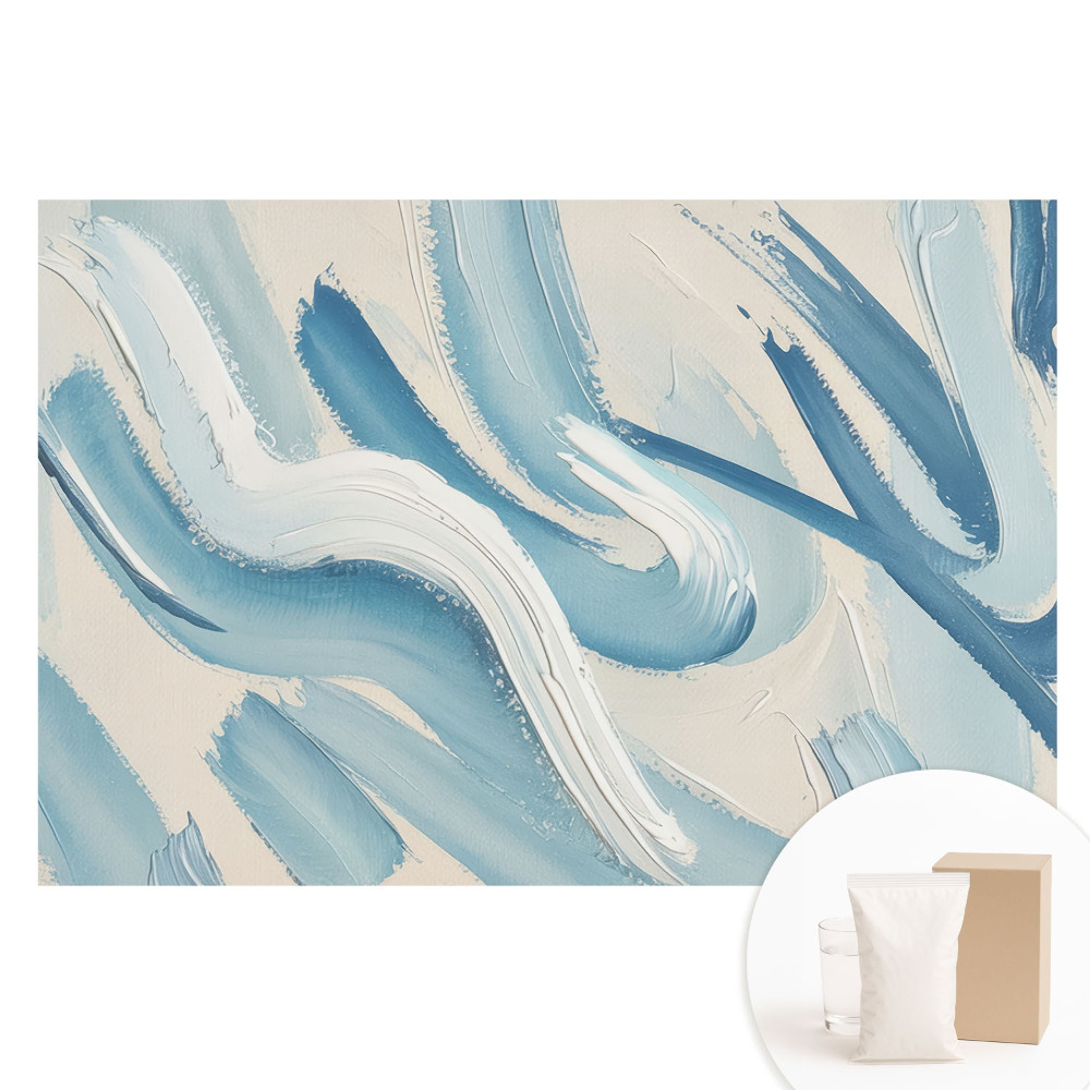 Tapet foto mare pentru perete Fundal abstract cu dungi albastre