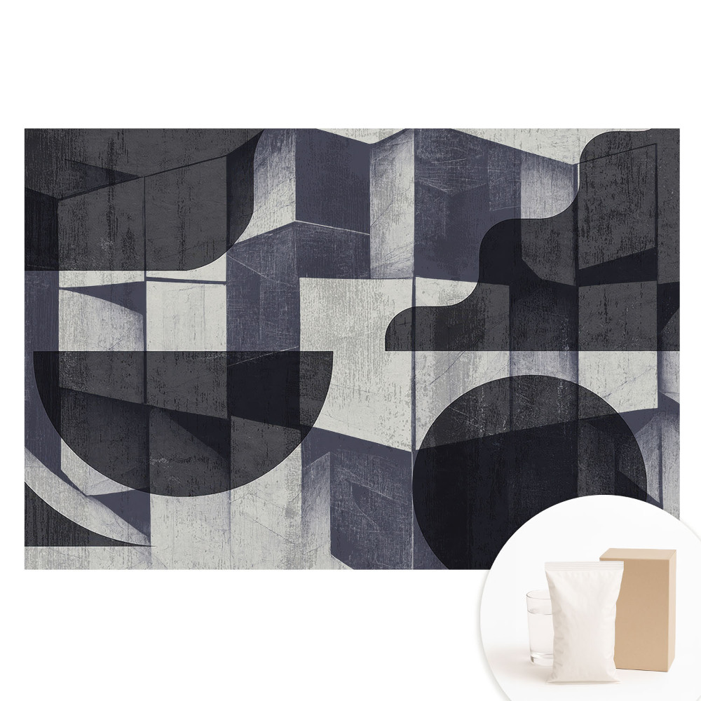 Tapet foto pe material nețesut Abstracție geometrică, modernitate armonioasă