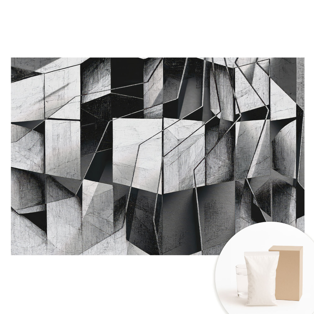 Fototapet cu imprimeu pe material nețesut Forme geometrice într-un stil modern