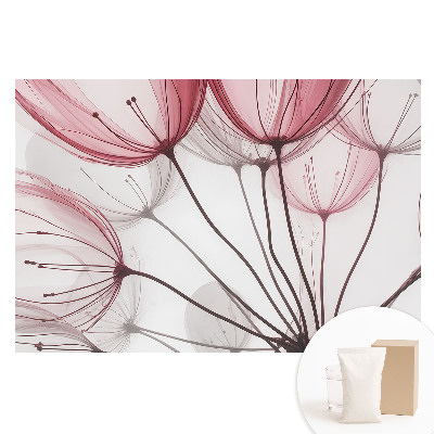 Tapet foto pe material nețesut Flori eterice, pajiște elegantă