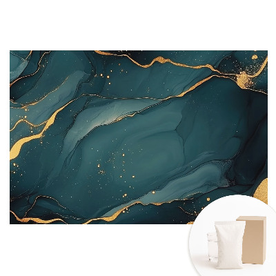 Fototapet cu imprimeu pe material nețesut Abstracție elegantă în tonuri de albastru închis