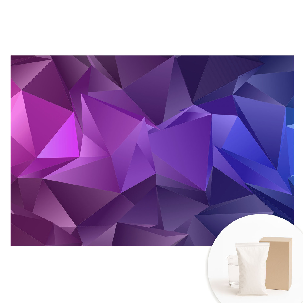 Tapet nețesut cu imprimeu Modele geometrice colorate