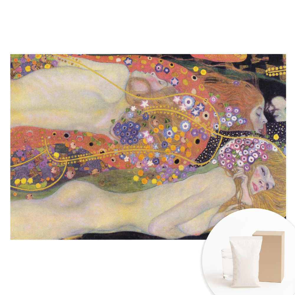 Tapet nețesut Flori colorate, figurine fantastice