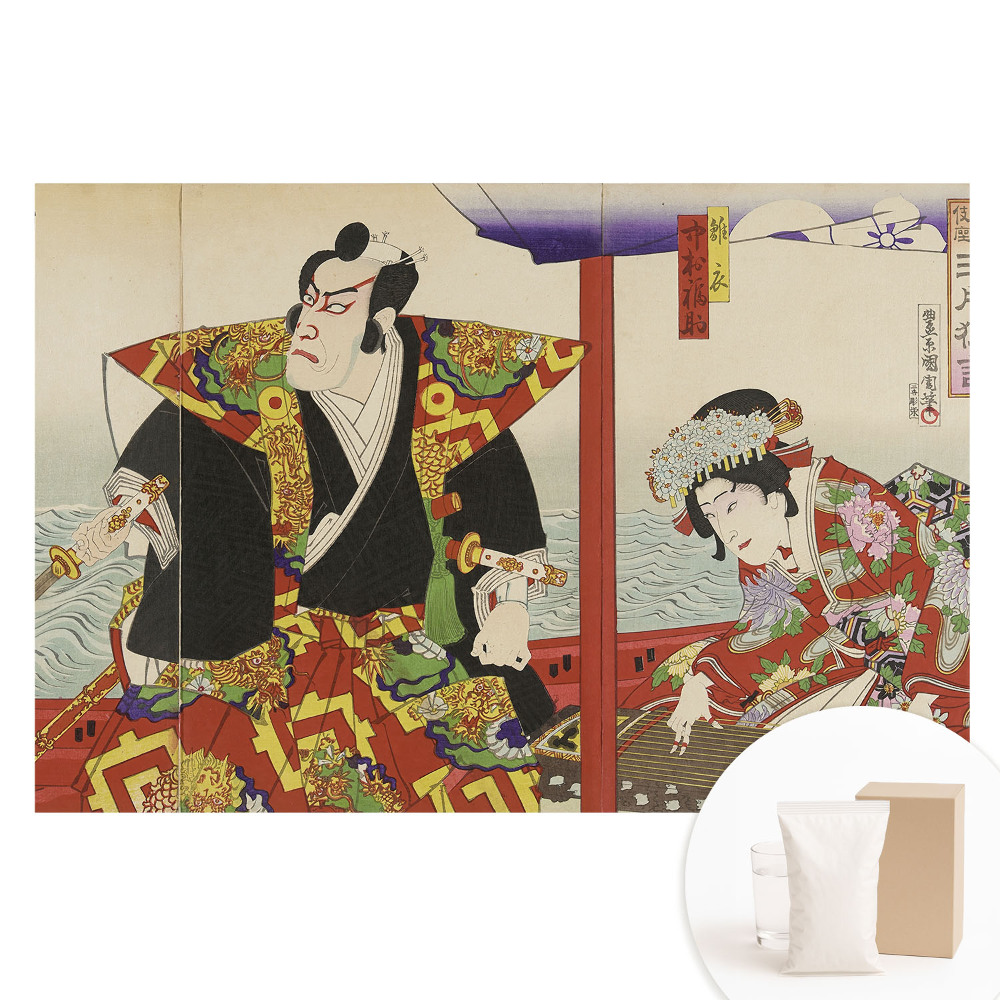 Tapet foto pe material nețesut Artă tradițională japoneză, eleganță, bogăție