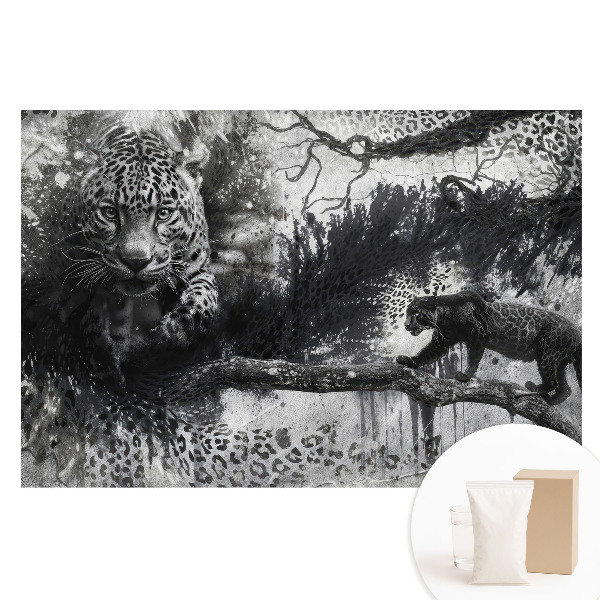 Tapet nețesut Dinamica dispersiei leoparzilor artistici