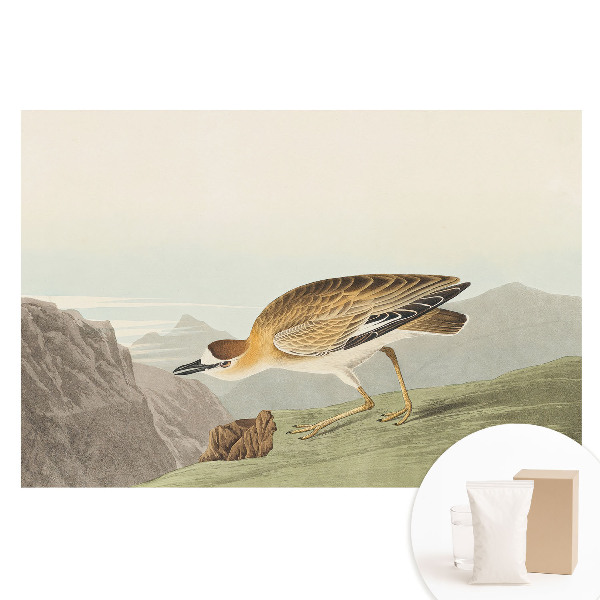 Tapet nețesut cu imprimeu O pasăre pe versantul muntelui