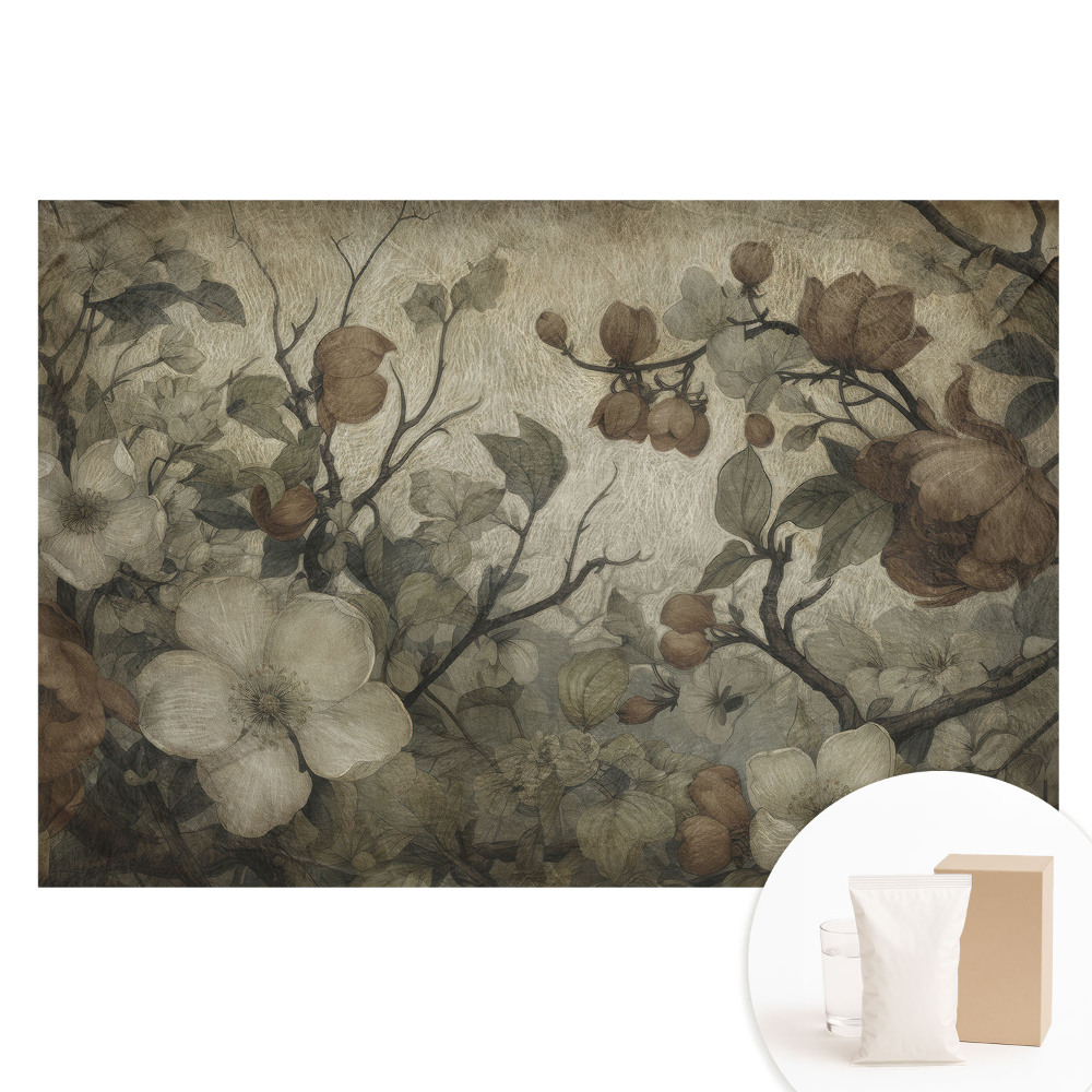 Tapet nețesut Aranjament floral rustic
