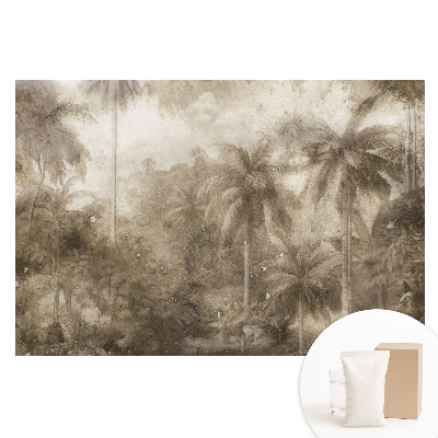 Fototapet cu imprimeu pe material nețesut Junglă tropicală vintage