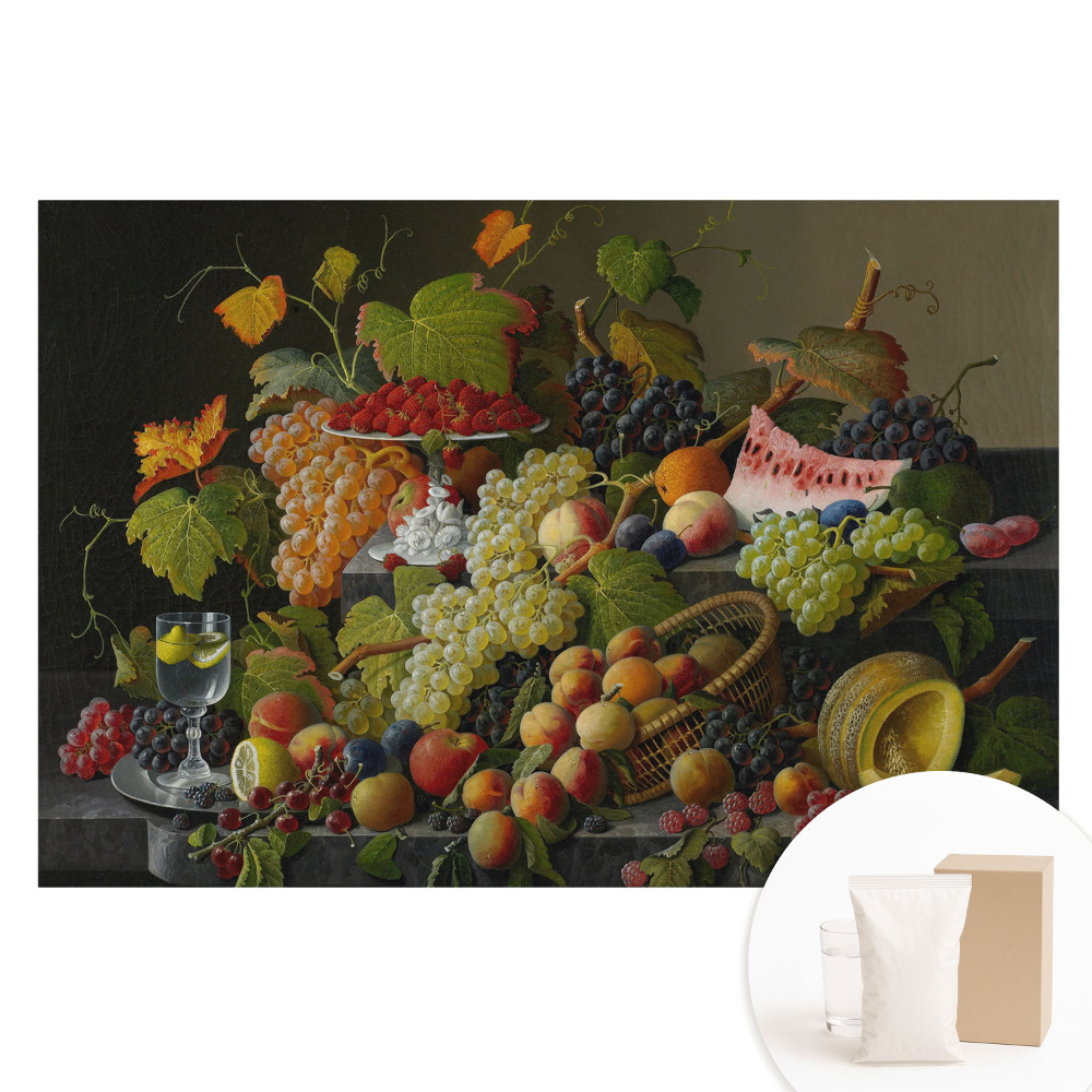 Tapet fotografic pe material nețesut Natură statică fructe eleganță armonie