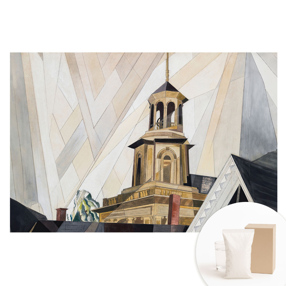 Tapet fotografic nețesut Abstracția unui turn arhitectural