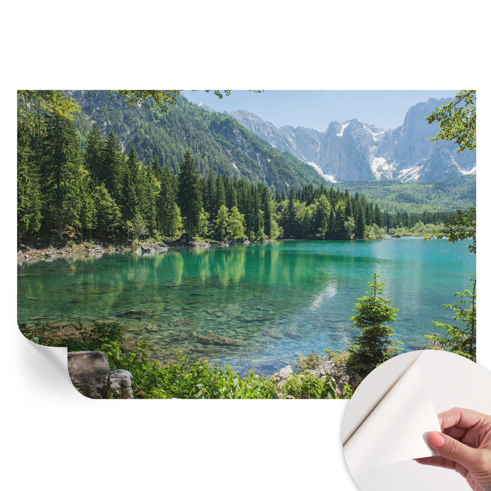 Fototapet autoadeziv Lacul verde