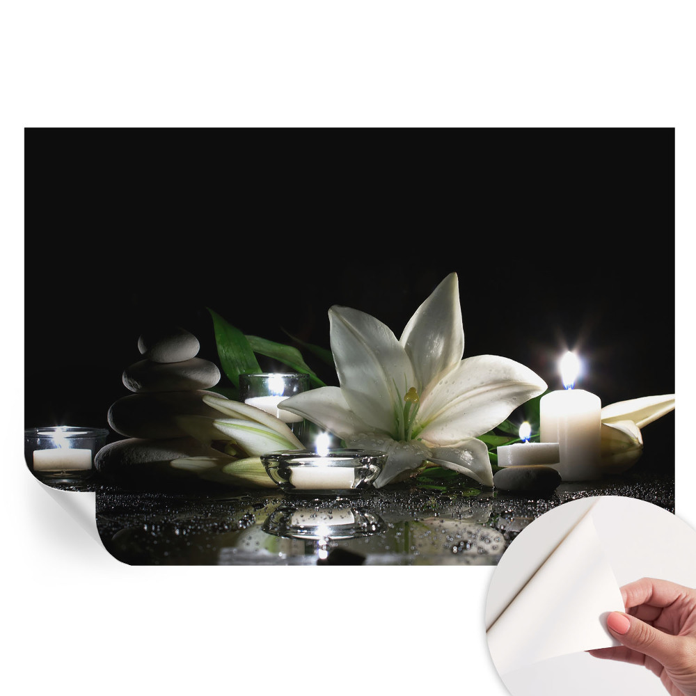 Tapet autoadeziv pentru camera de zi Scenă relaxantă