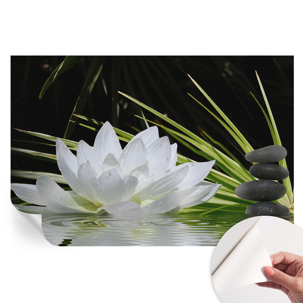 Tapet fotografic autoadeziv Meditația crinului