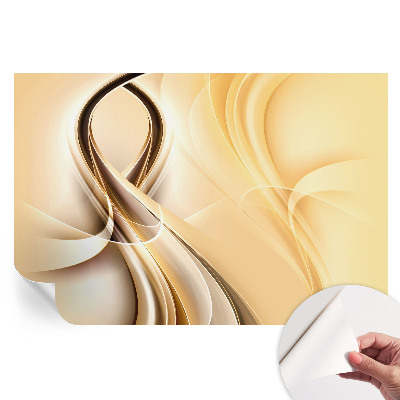 Tapet fotografic autoadeziv Linii ondulate