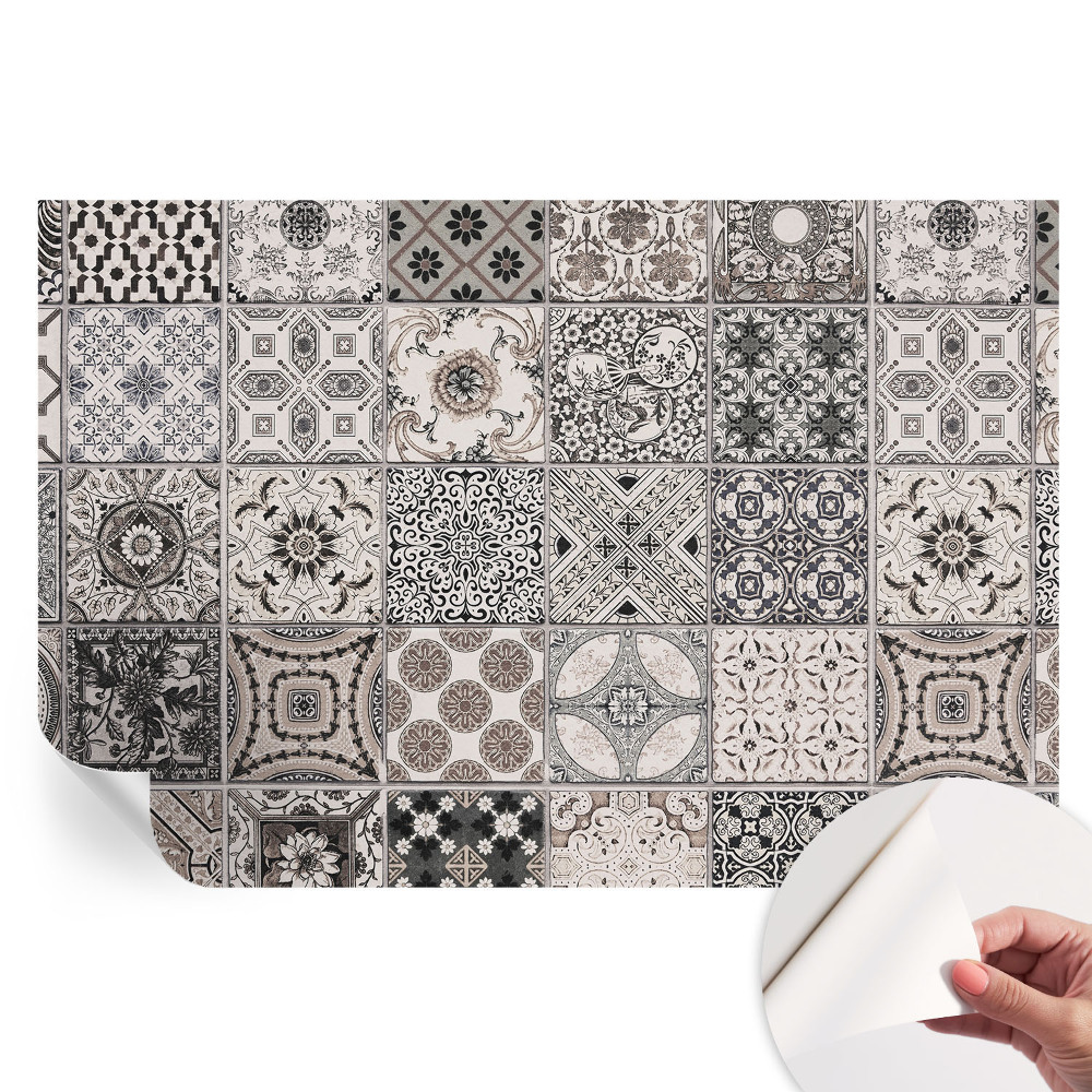 Fototapet modern pentru sufragerie Modele de plăci