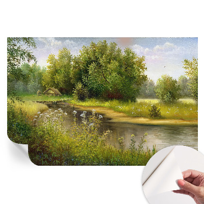 Tapet fotografic autoadeziv Peisaj rural