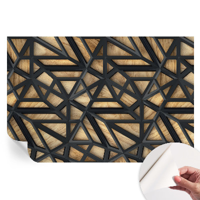 Tapet fotografic autoadeziv Conexiune geometrică