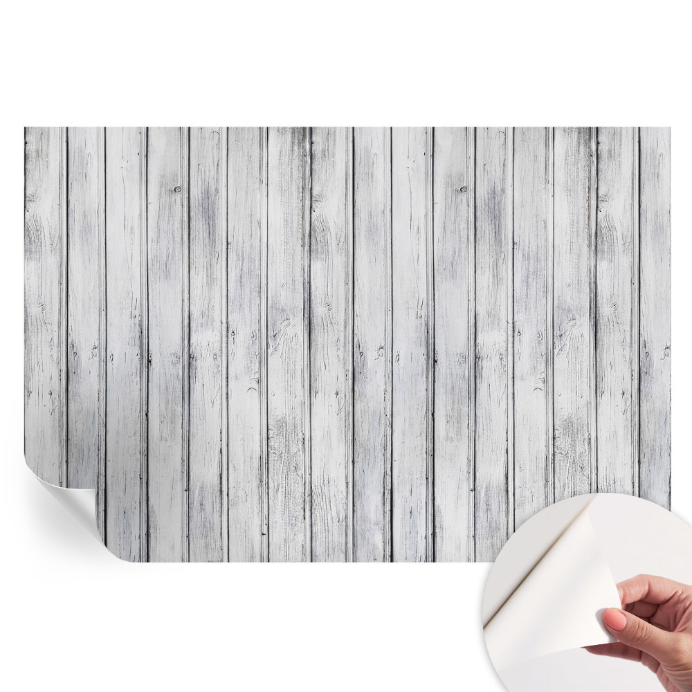 Tapet fotografic autoadeziv Scânduri de lemn