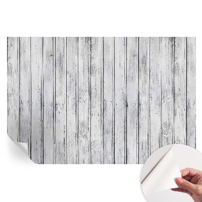 Tapet fotografic autoadeziv Scânduri de lemn