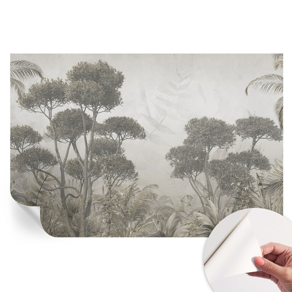 Fototapet autoadeziv pentru dormitor Junglă tropicală